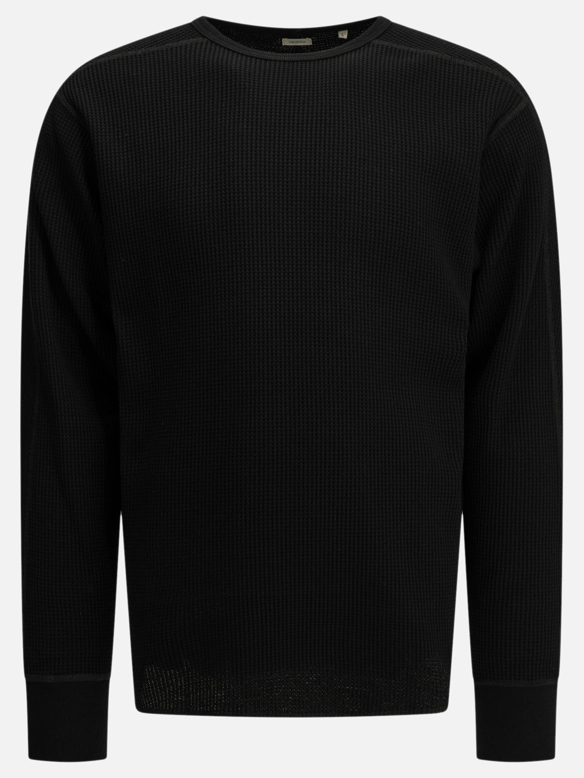 Nanamica "Thermal" Crew-Neck Sweatshirt Black