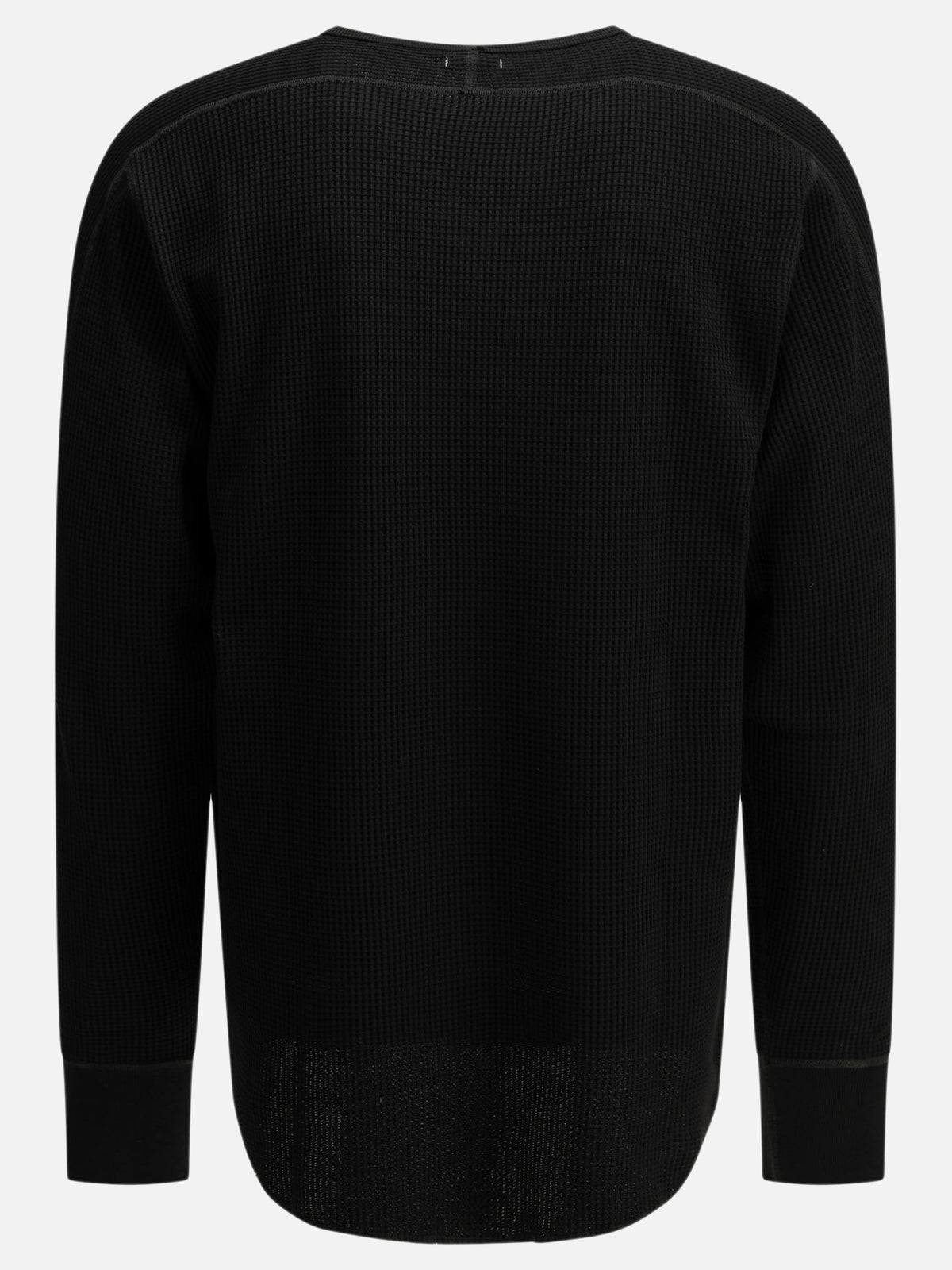 Nanamica "Thermal" Crew-Neck Sweatshirt Black