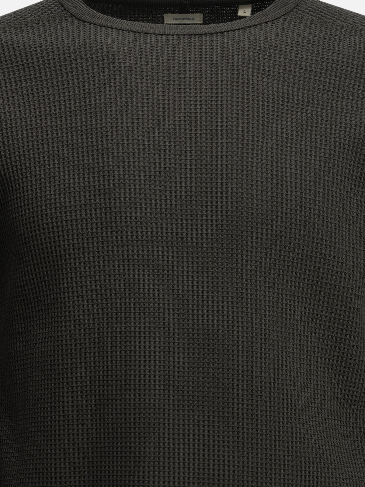 Nanamica "Thermal" Crew-Neck Sweatshirt Grey