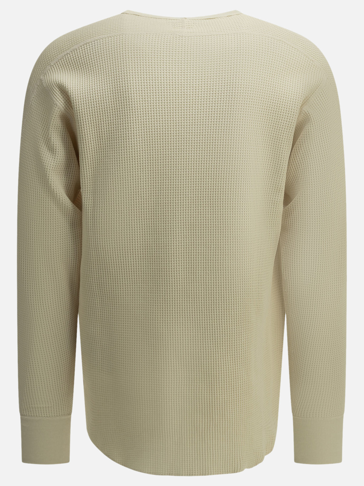 Nanamica "Thermal" Crew-Neck Sweatshirt Beige