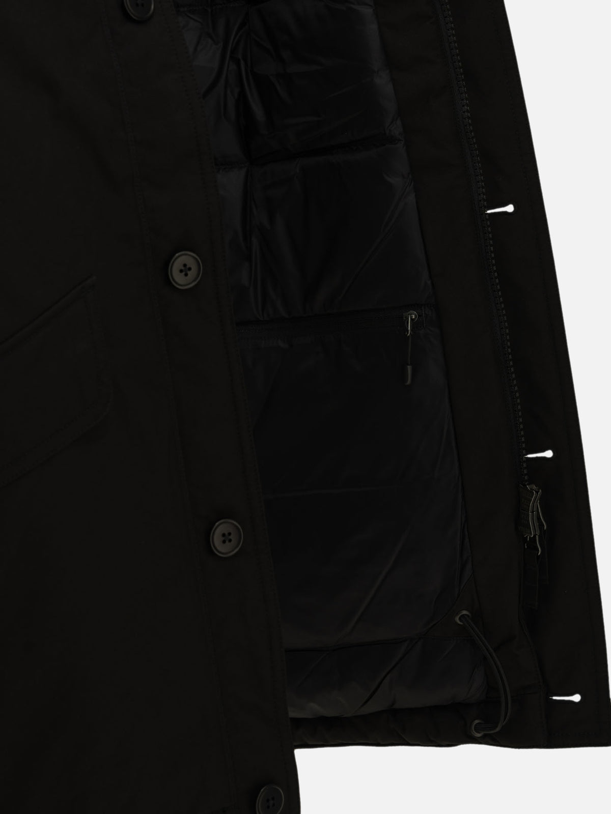 Nanamica "2L Gore-Tex" Short Down Jacket Black - VIETTI