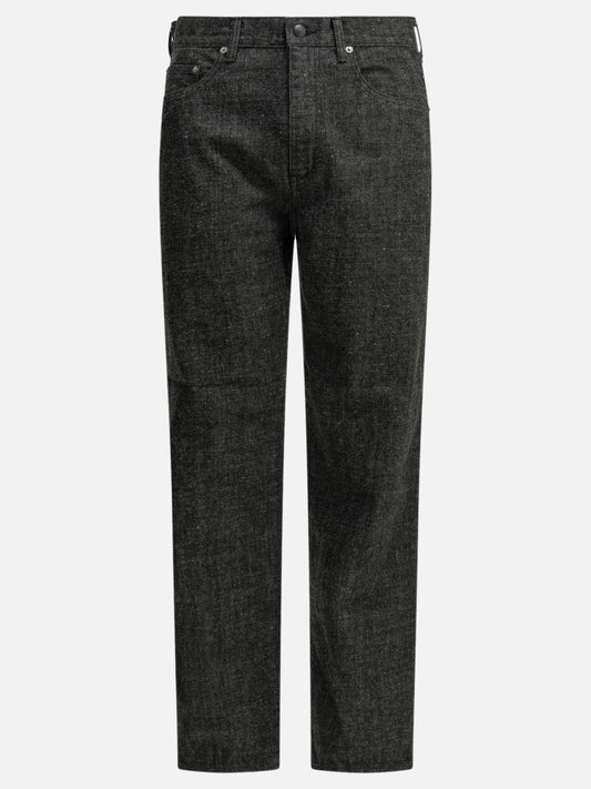 Nanamica "Selvage Denim" Straight-Leg Jeans Black

