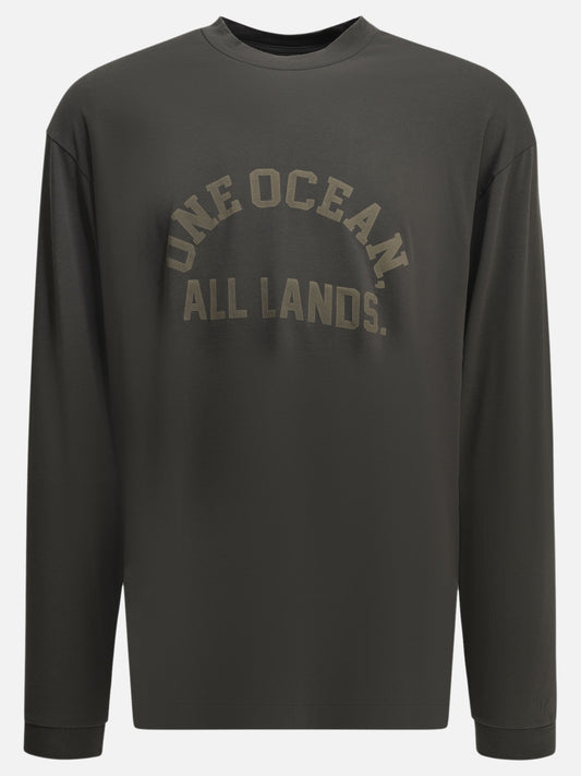 Nanamica "OOAL" Crew-Neck T-Shirt Grey

