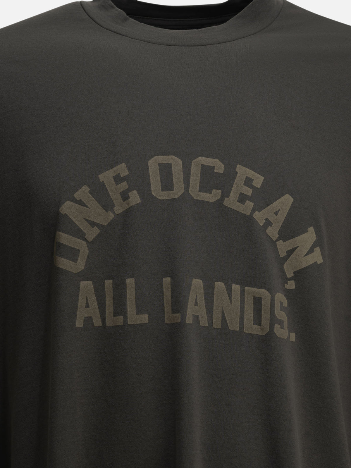 Nanamica "OOAL" Crew-Neck T-Shirt Grey - VIETTI