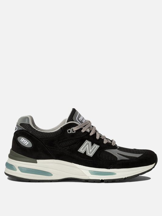 Sneaker basse 34% pig leather 33% mesh 33% synthetic - 100% rubber  Nero - New Balance Uomo | PDP | VIETTI Online Store 
