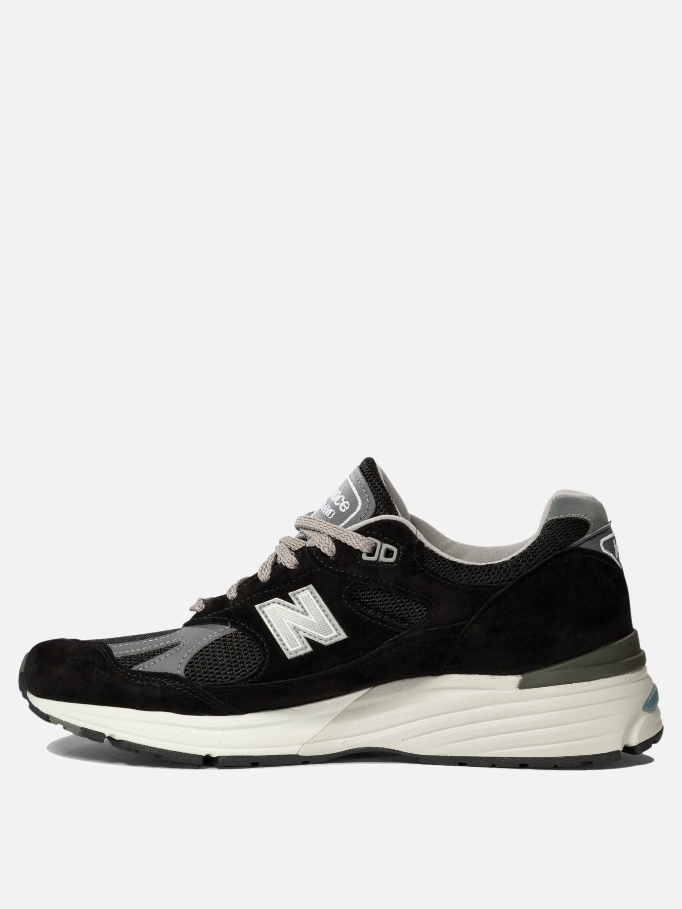 Low top sneakers 34% pig leather 33% mesh 33% synthetic - 100% rubber  Black - New Balance Men | PDP | VIETTI Online Store | thumbnail_3