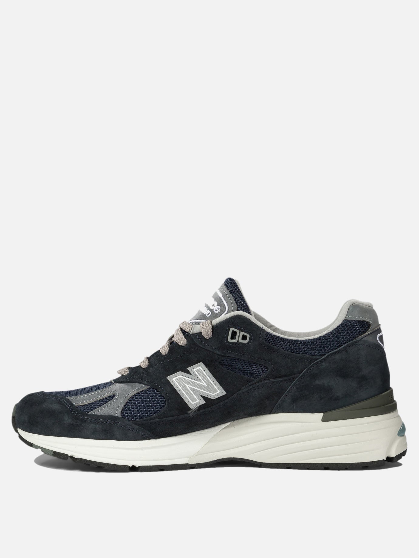 Low top sneakers 34% pig leather 33%synthetic 33% mesh - 100% rubber  Blue - New Balance Men | PDP | VIETTI Online Store | Zoom-Modal_3
