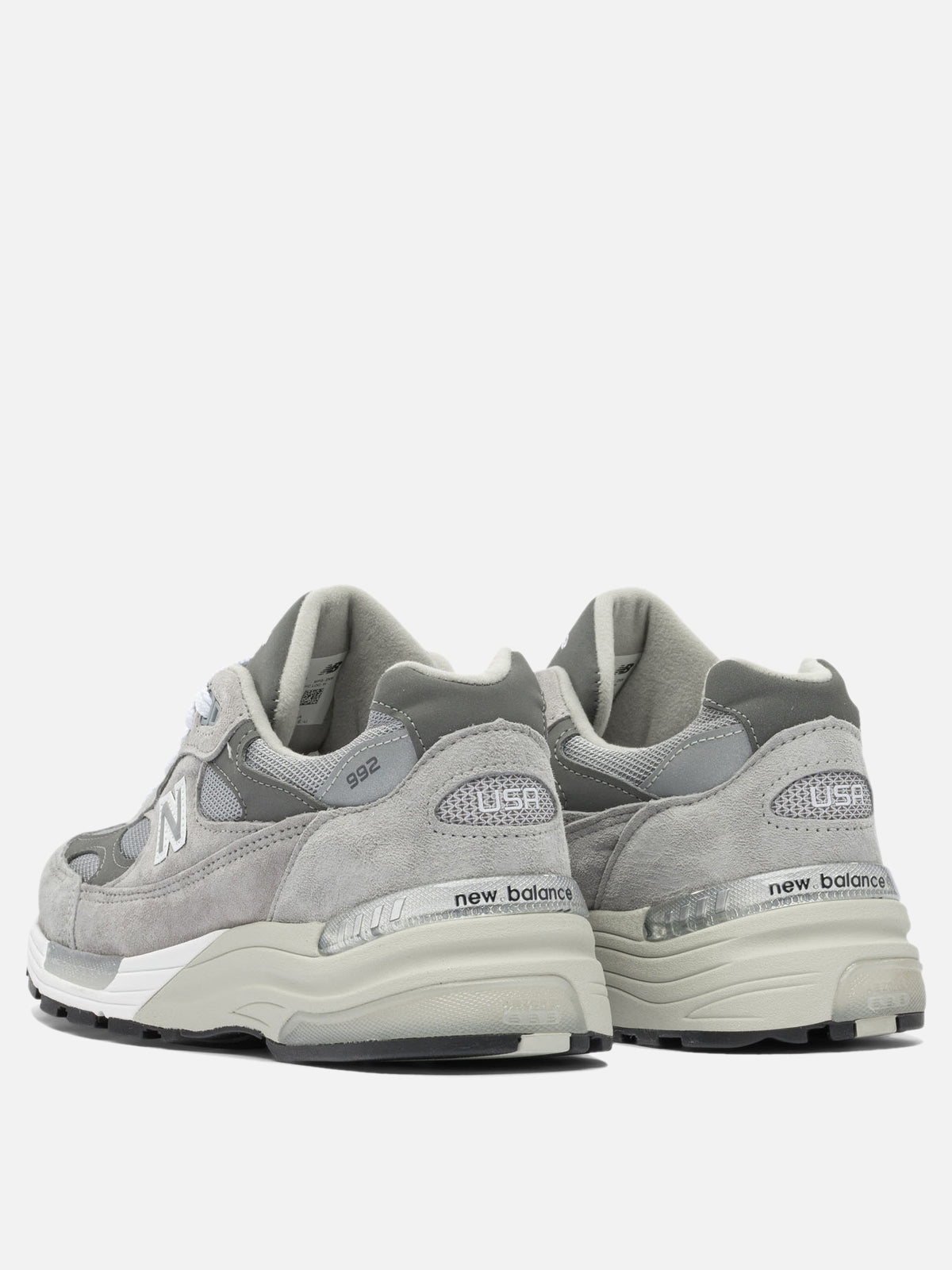 New Balance "Made in USA 992" Low-Top Sneakers Grey - VIETTI