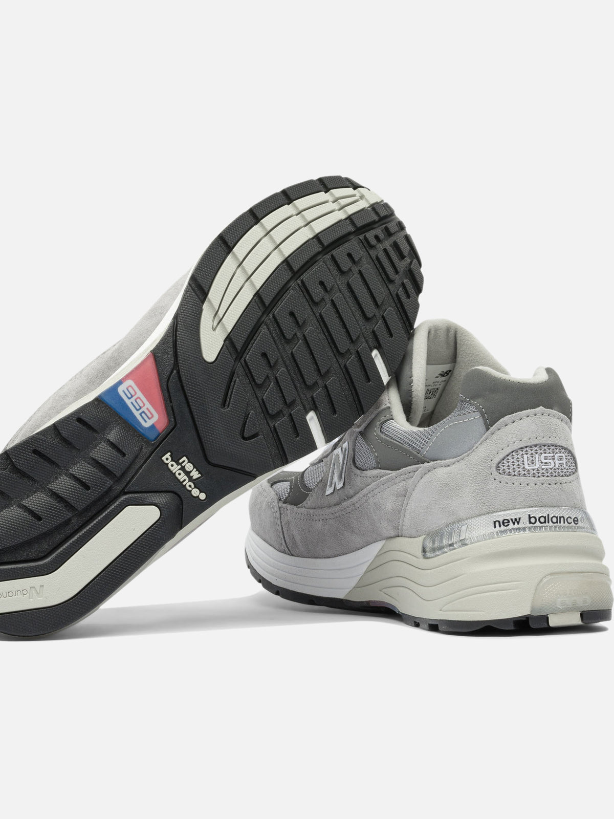 New Balance "Made in USA 992" Low-Top Sneakers Grey


