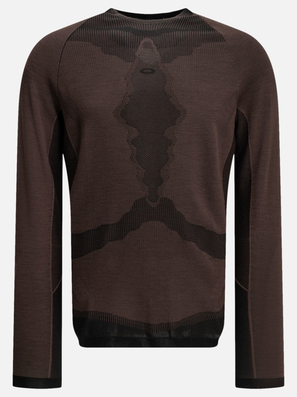 Oakley "Latitude Veil" Crew Neck Sweater Brown