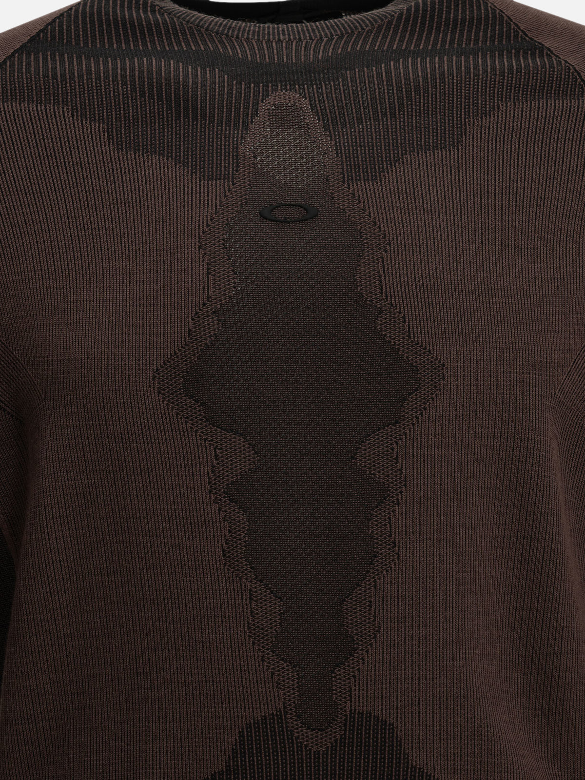 Oakley "Latitude Veil" Crew Neck Sweater Brown