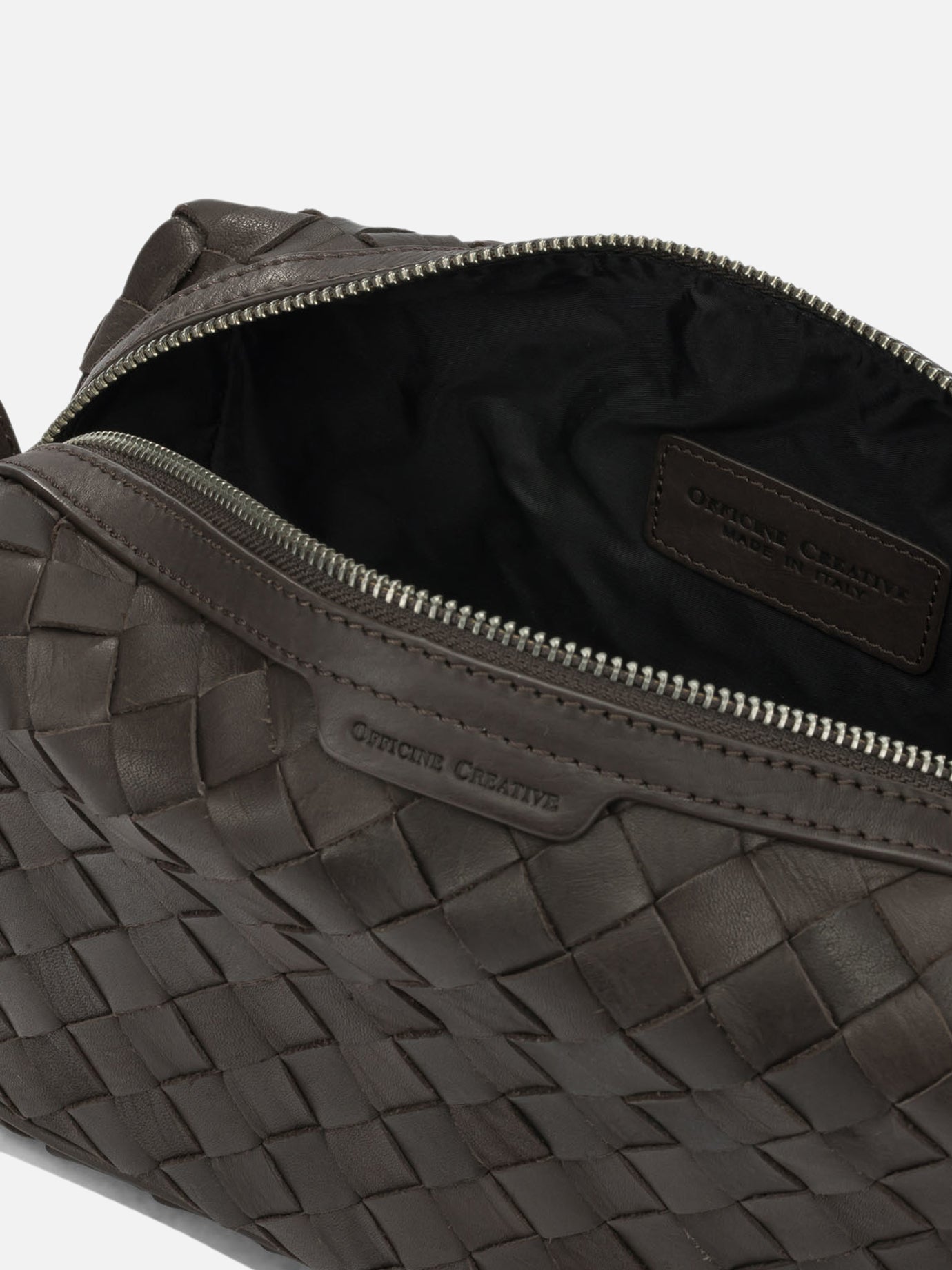Beauty cases 100% leather  Brown - Officine Creative Men | PDP | VIETTI Online Store | Zoom-Modal_5

