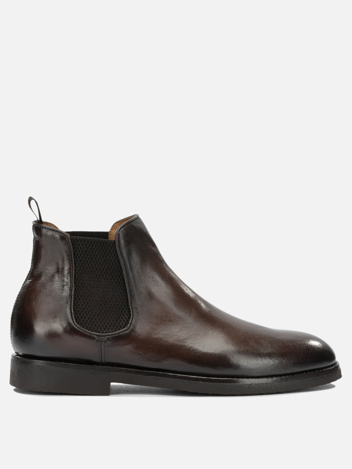 Officine Creative "Bariton Flexi 002" Chelsea Boots Brown

