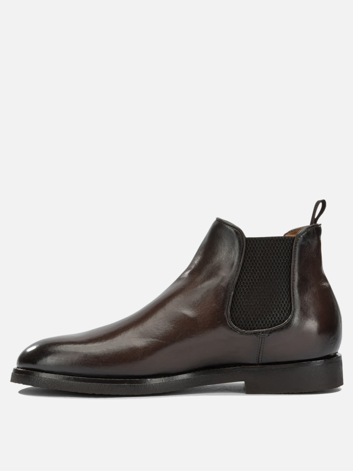 Officine Creative "Bariton Flexi 002" Chelsea Boots Brown - VIETTI