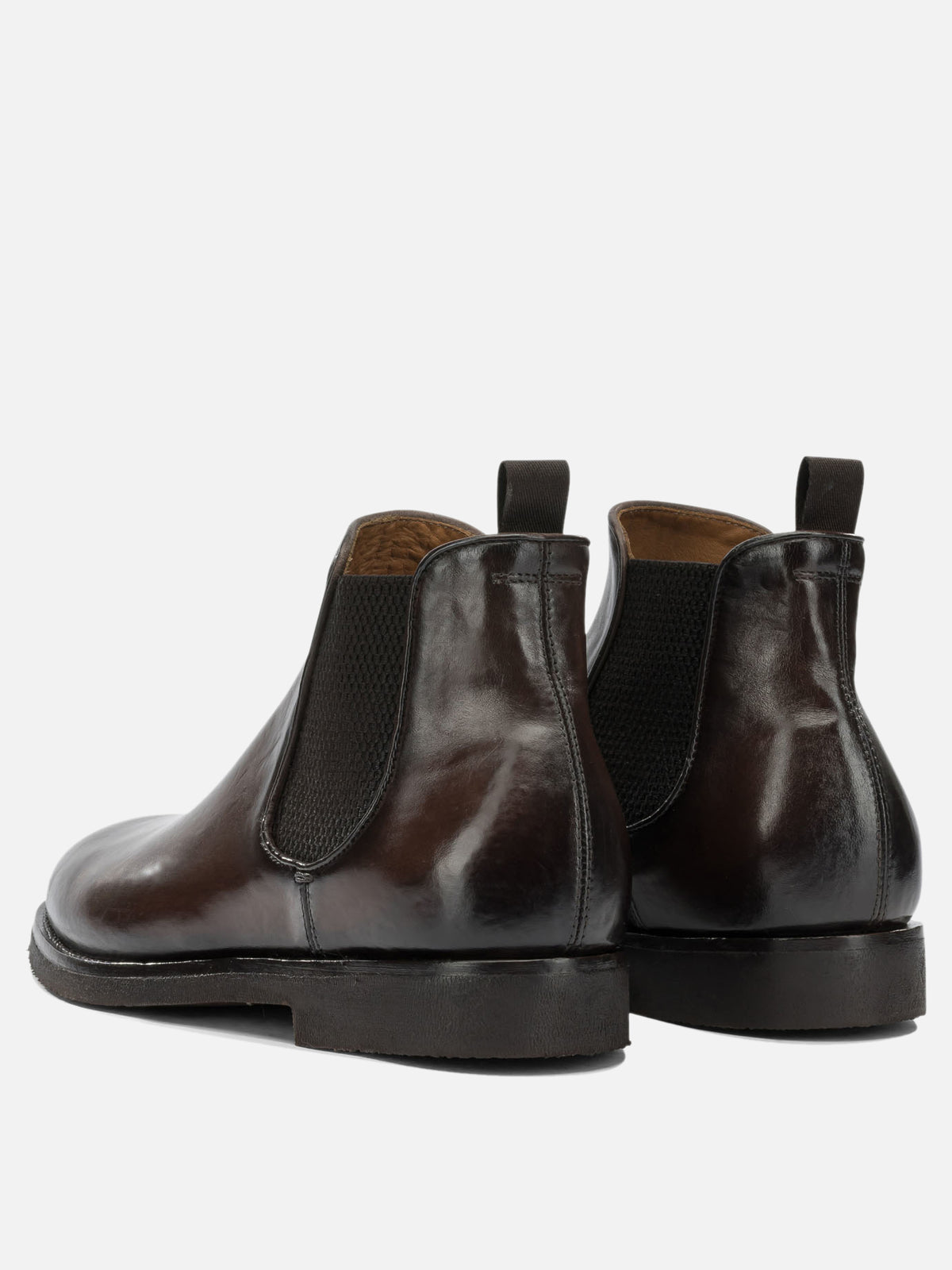 Officine Creative "Bariton Flexi 002" Chelsea Boots Brown

