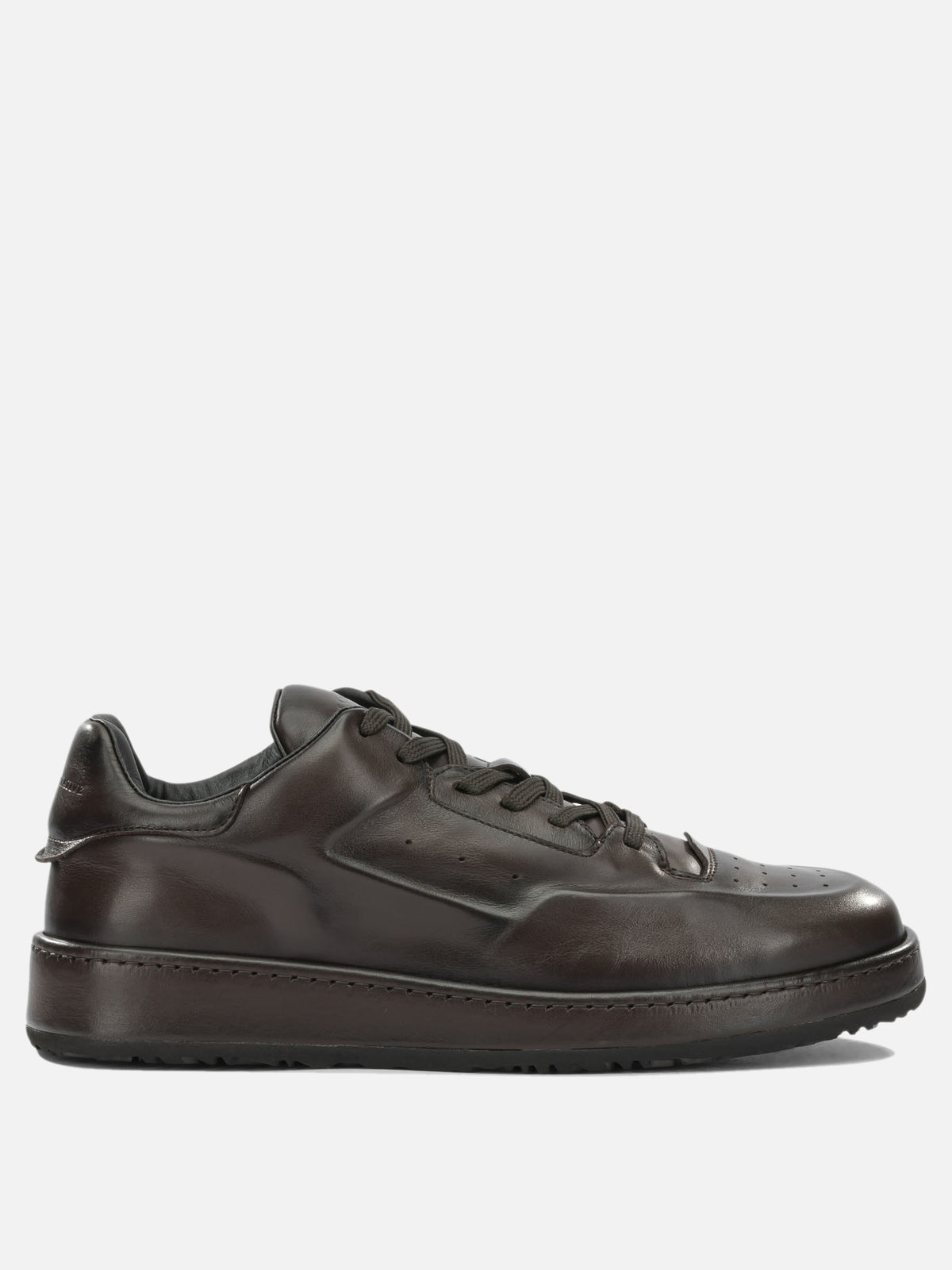 Officine Creative "Eraser 001" Low-Top Sneakers Brown

