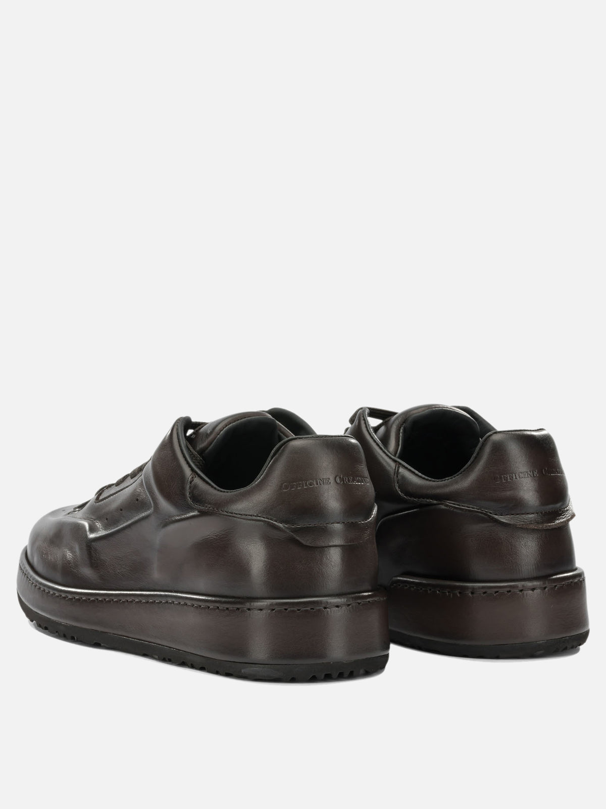 Officine Creative "Eraser 001" Low-Top Sneakers Brown - VIETTI