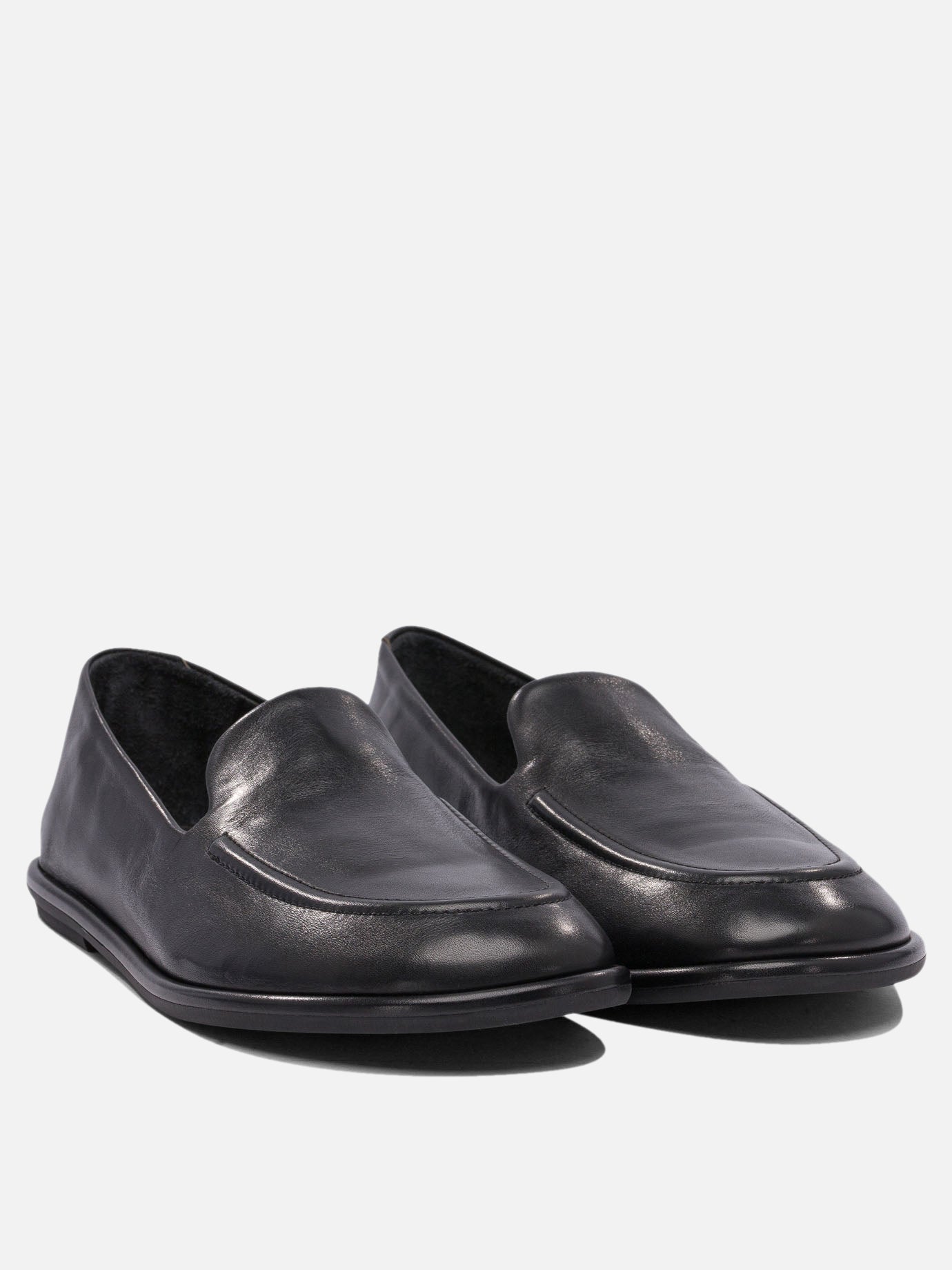 Loafers 100% leather - 100% leather  Black - Officine Creative Women | PDP | VIETTI Online Store | Zoom-Modal_2
