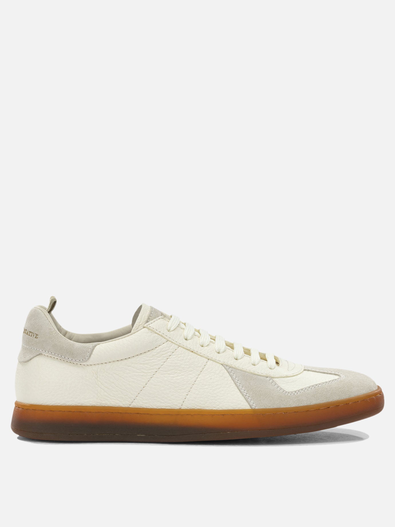 Low top sneakers 100% leather - 100% leather  White - Officine Creative Men | PDP | VIETTI Online Store | Zoom-Modal
