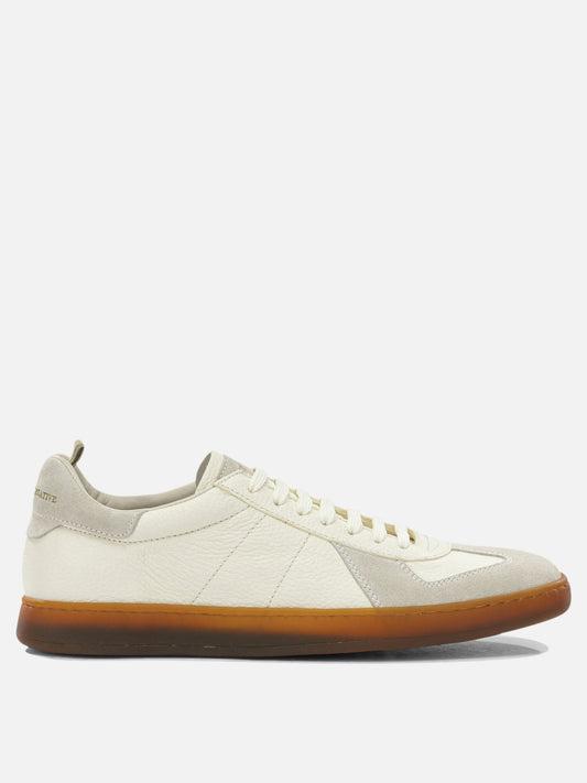 Low top sneakers 100% leather - 100% leather  White - Officine Creative Men | PDP | VIETTI Online Store 
