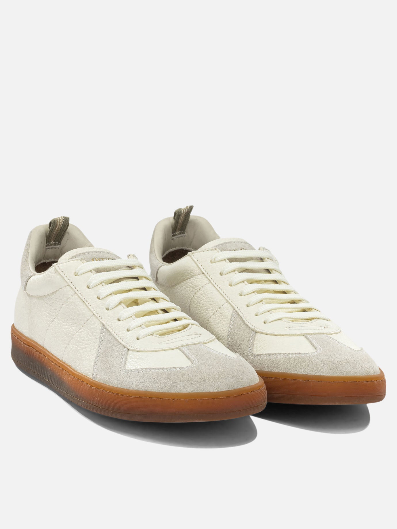 Low top sneakers 100% leather - 100% leather  White - Officine Creative Men | PDP | VIETTI Online Store | Zoom-Modal_2
