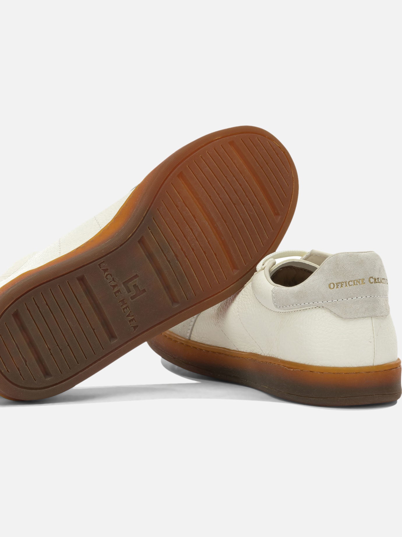 Low top sneakers 100% leather - 100% leather  White - Officine Creative Men | PDP | VIETTI Online Store | thumbnail_5