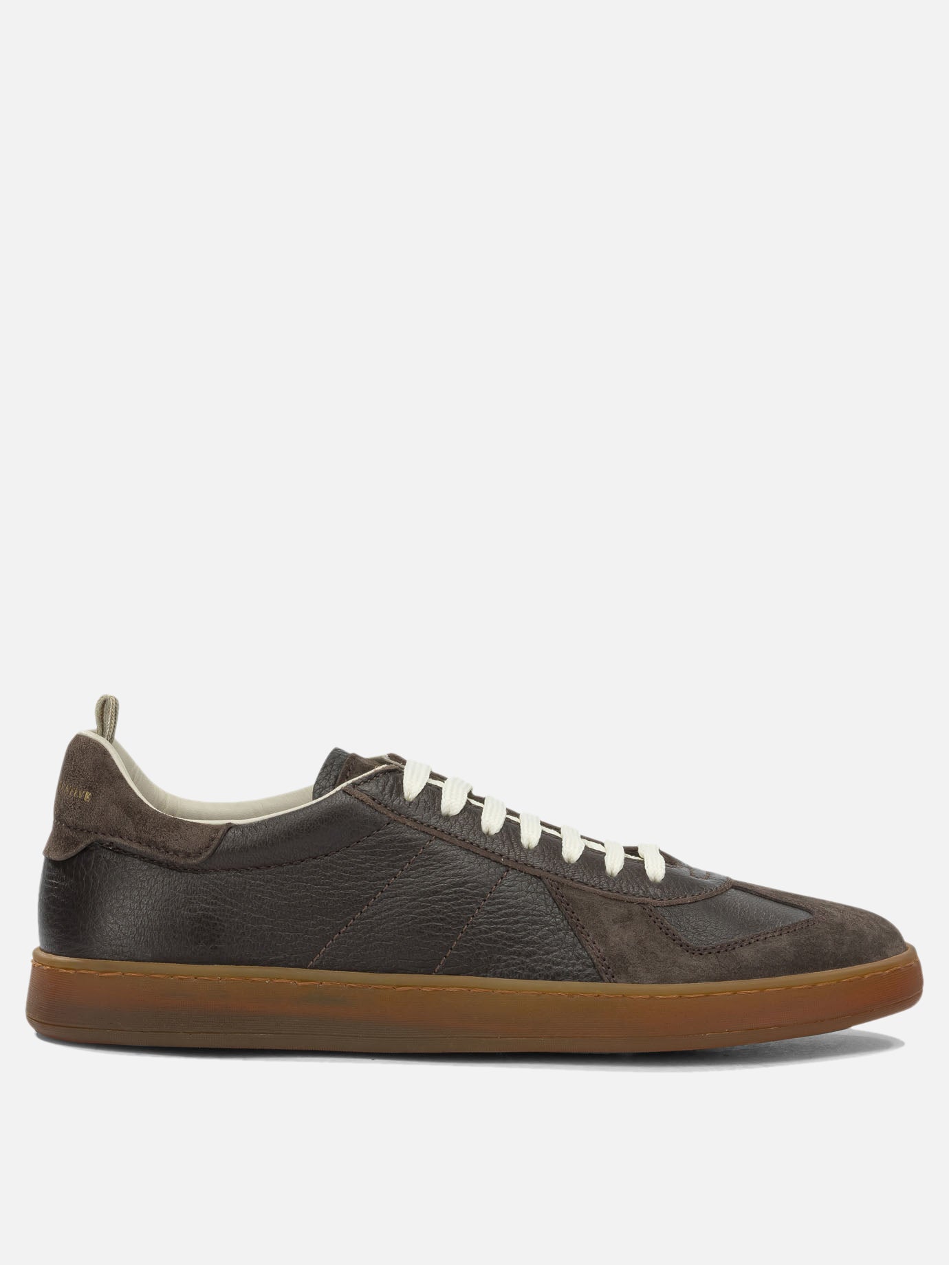 Officine Creative "Militia" Low-Top Sneakers Brown - VIETTI