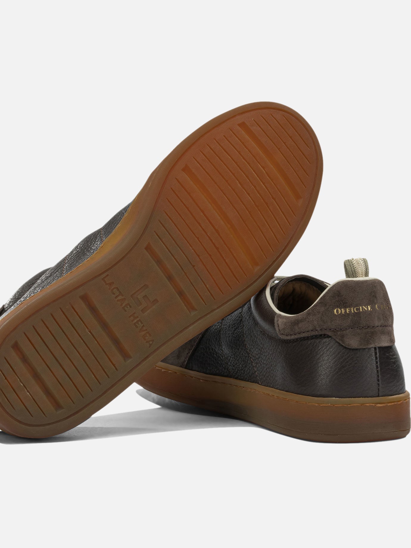 Officine Creative "Militia" Low-Top Sneakers Brown - VIETTI