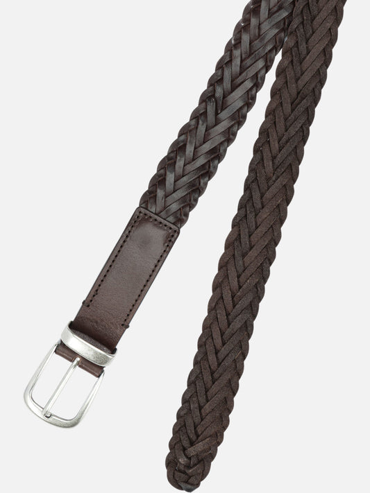 Leather belts 100% leather  Brown - Officine Creative Men | PDP | VIETTI Online Store | 2
