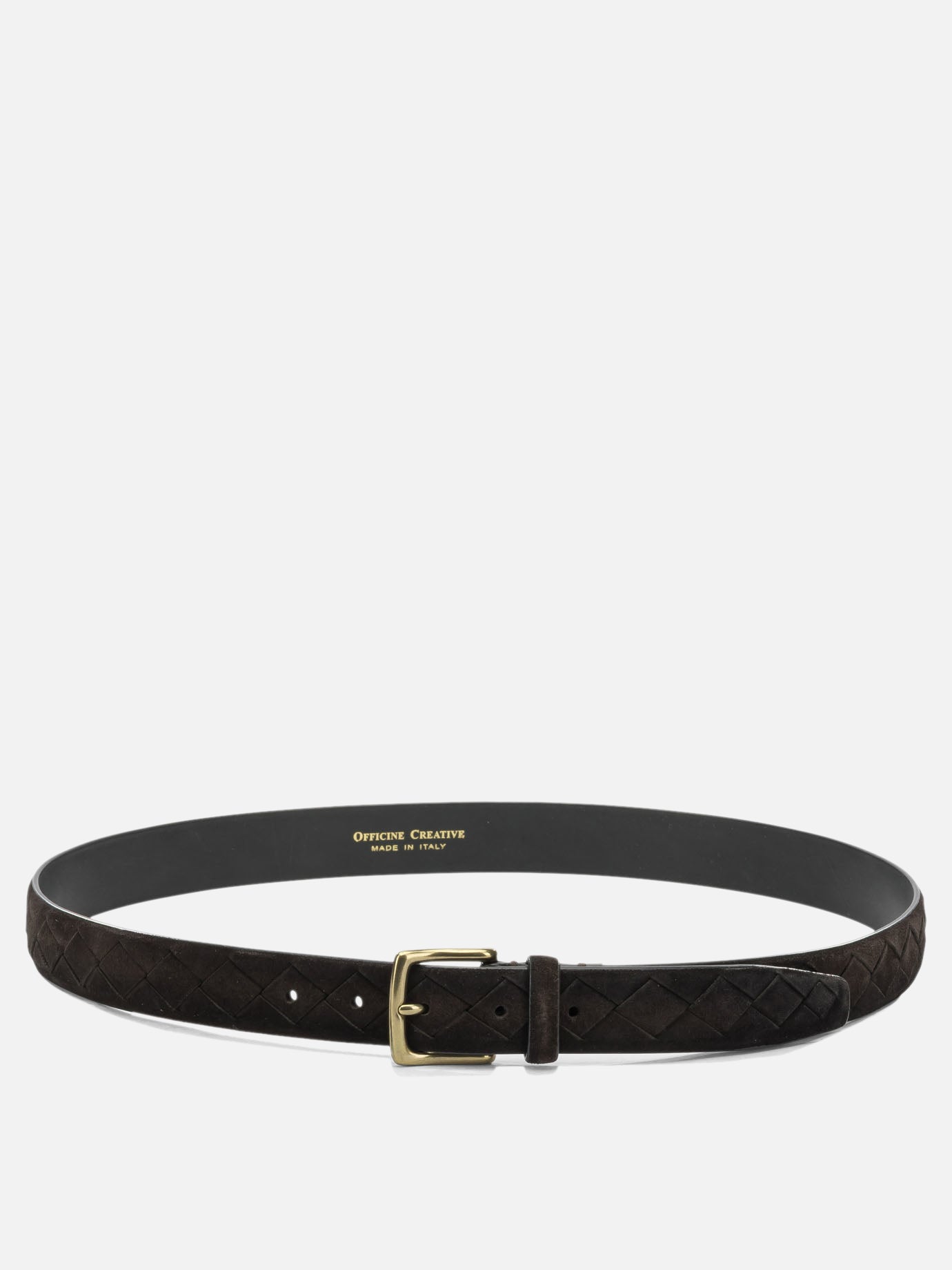 Leather belts 100% leather  Brown - Officine Creative Men | PDP | VIETTI Online Store | thumbnail
