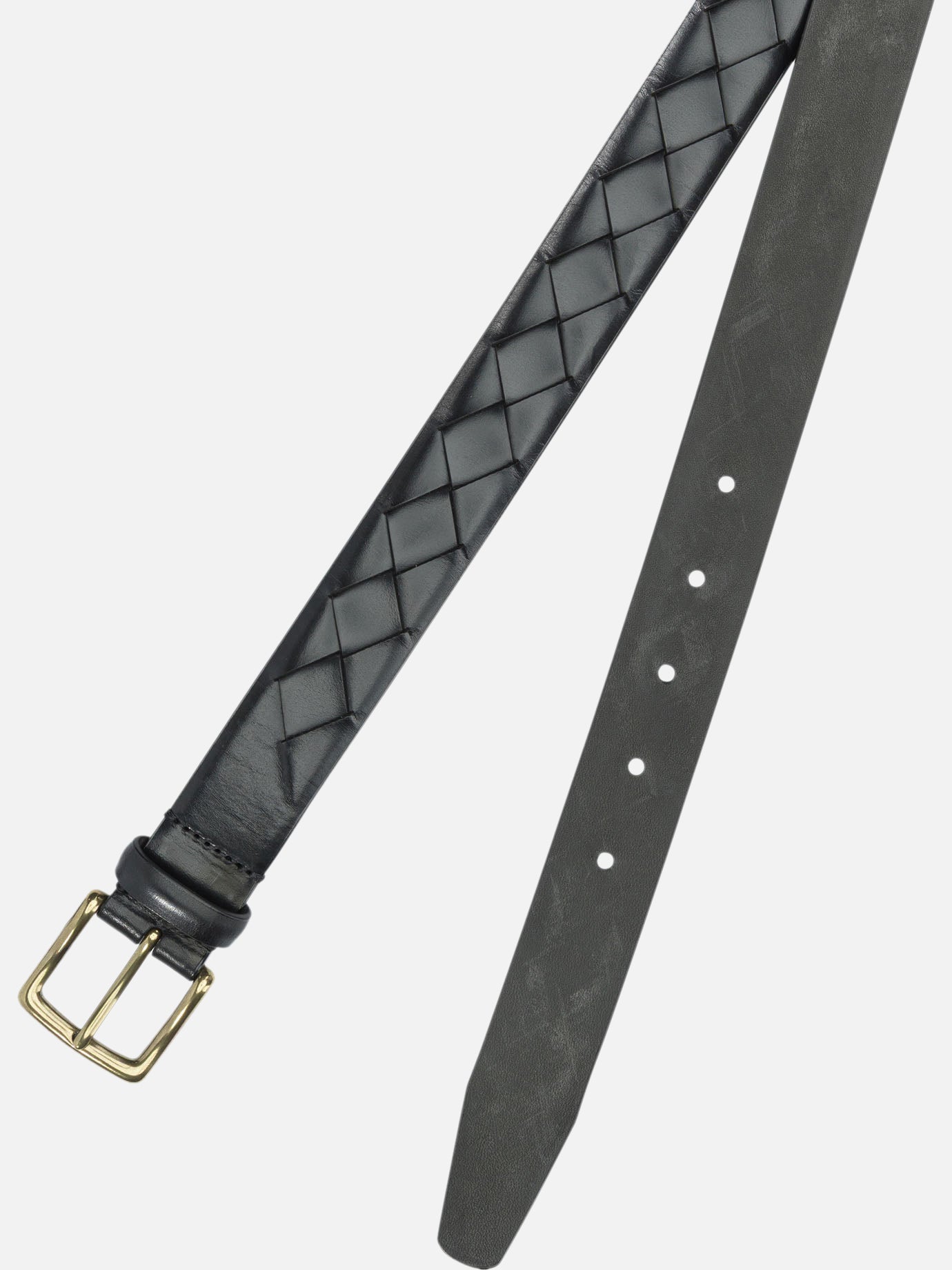 Leather belts 100% leather  Black - Officine Creative Men | PDP | VIETTI Online Store | Zoom-Modal_2
