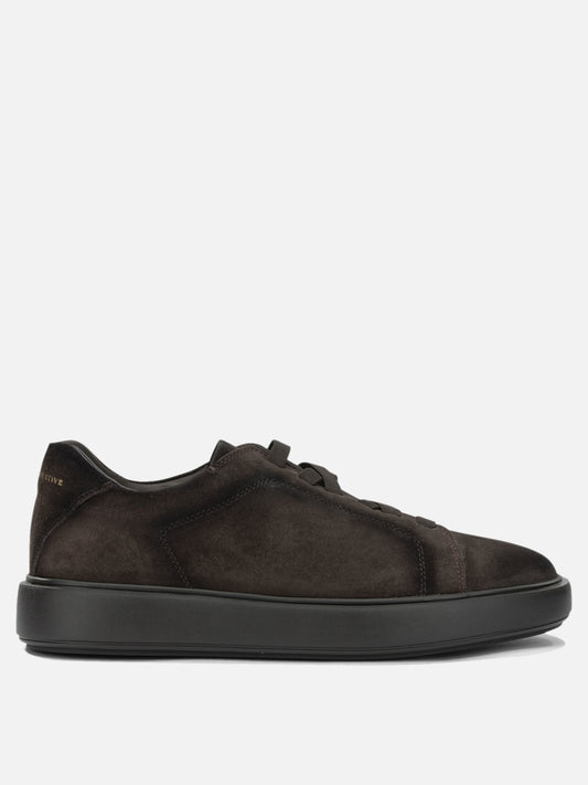 Officine Creative "Slouch 001" Low-Top Sneakers Brown

