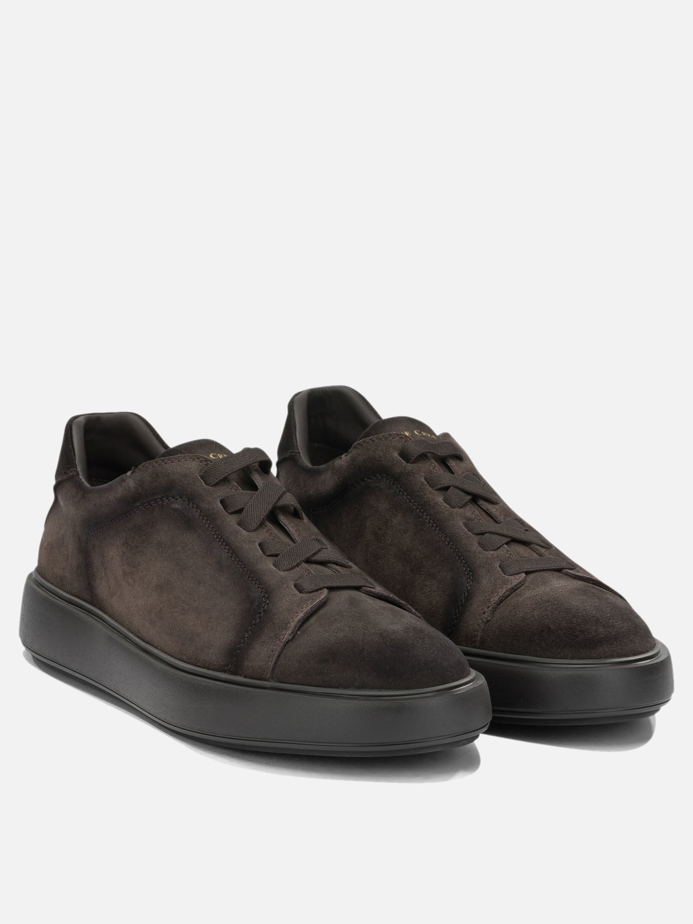 Officine Creative "Slouch 001" Low-Top Sneakers Brown - VIETTI