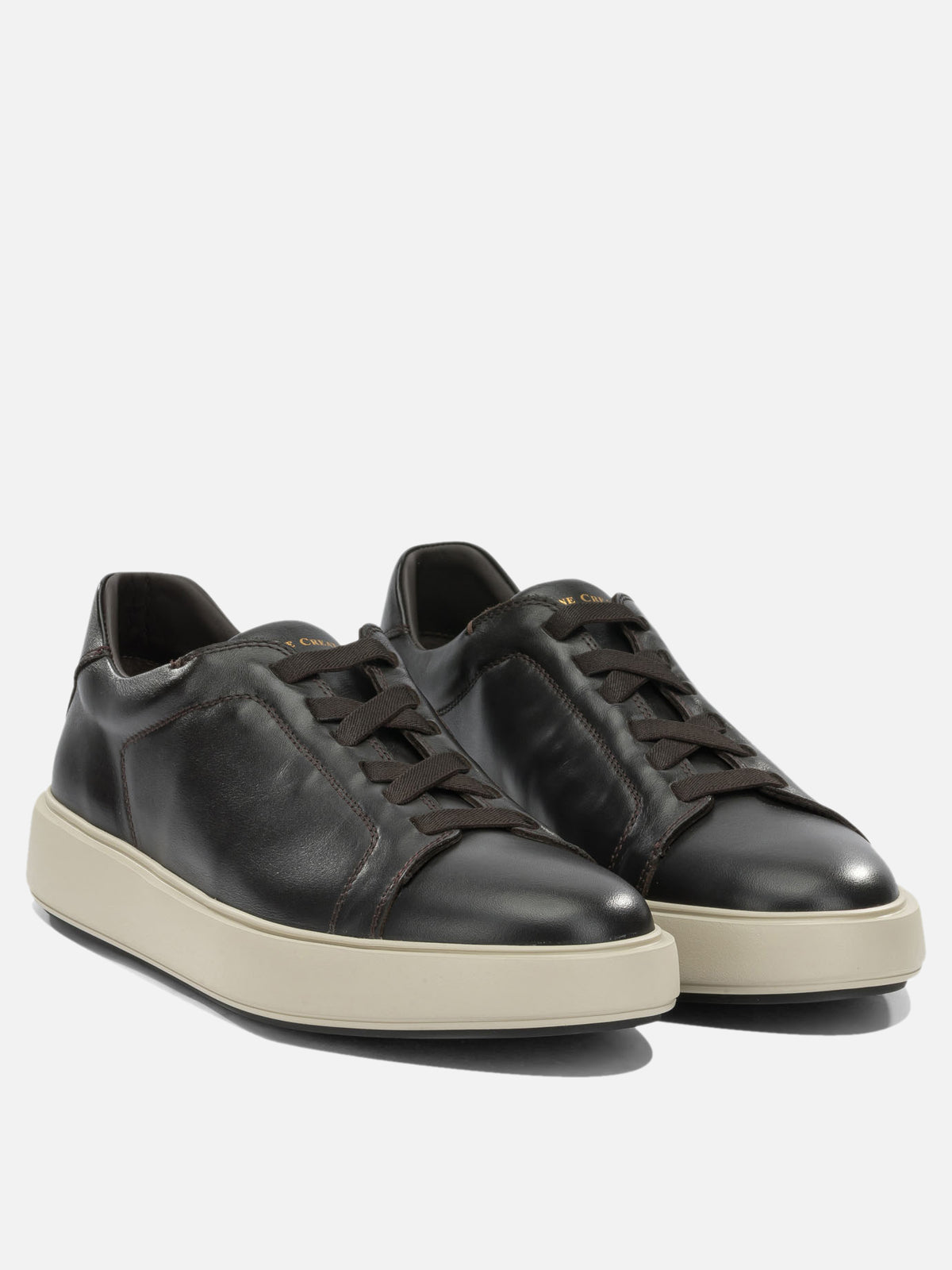 Officine Creative "Slouch 001" Low-Top Sneakers Black - VIETTI