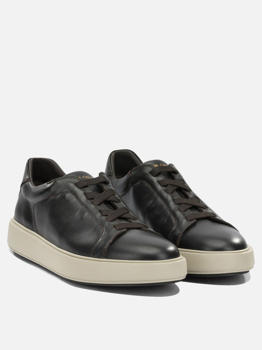 Officine Creative "Slouch 001" Low-Top Sneakers Black


