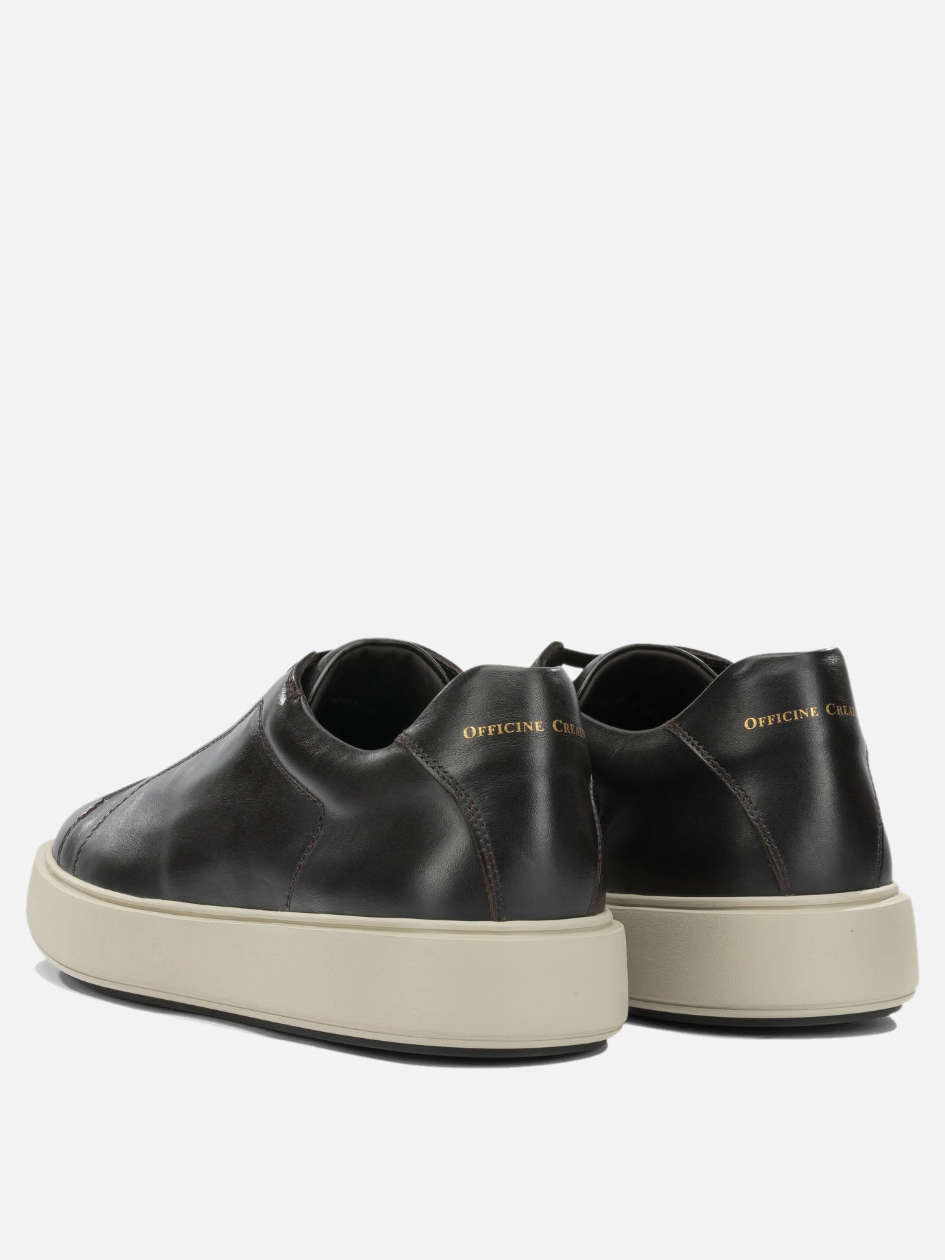 Officine Creative "Slouch 001" Low-Top Sneakers Black

