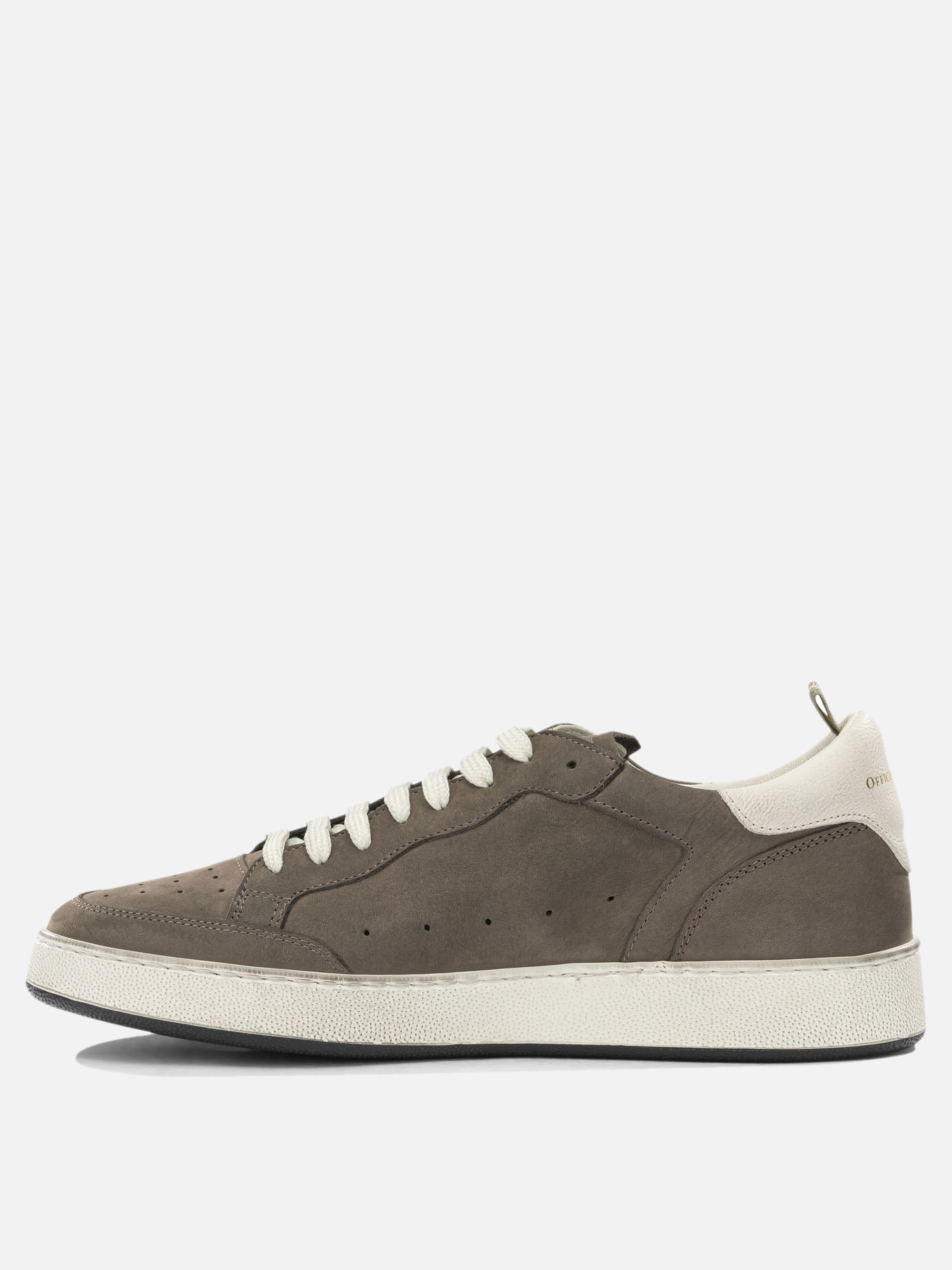 Low top sneakers 100% suede leather - 100% rubber  Brown - Officine Creative Men | PDP | VIETTI Online Store | Zoom-Modal_3
