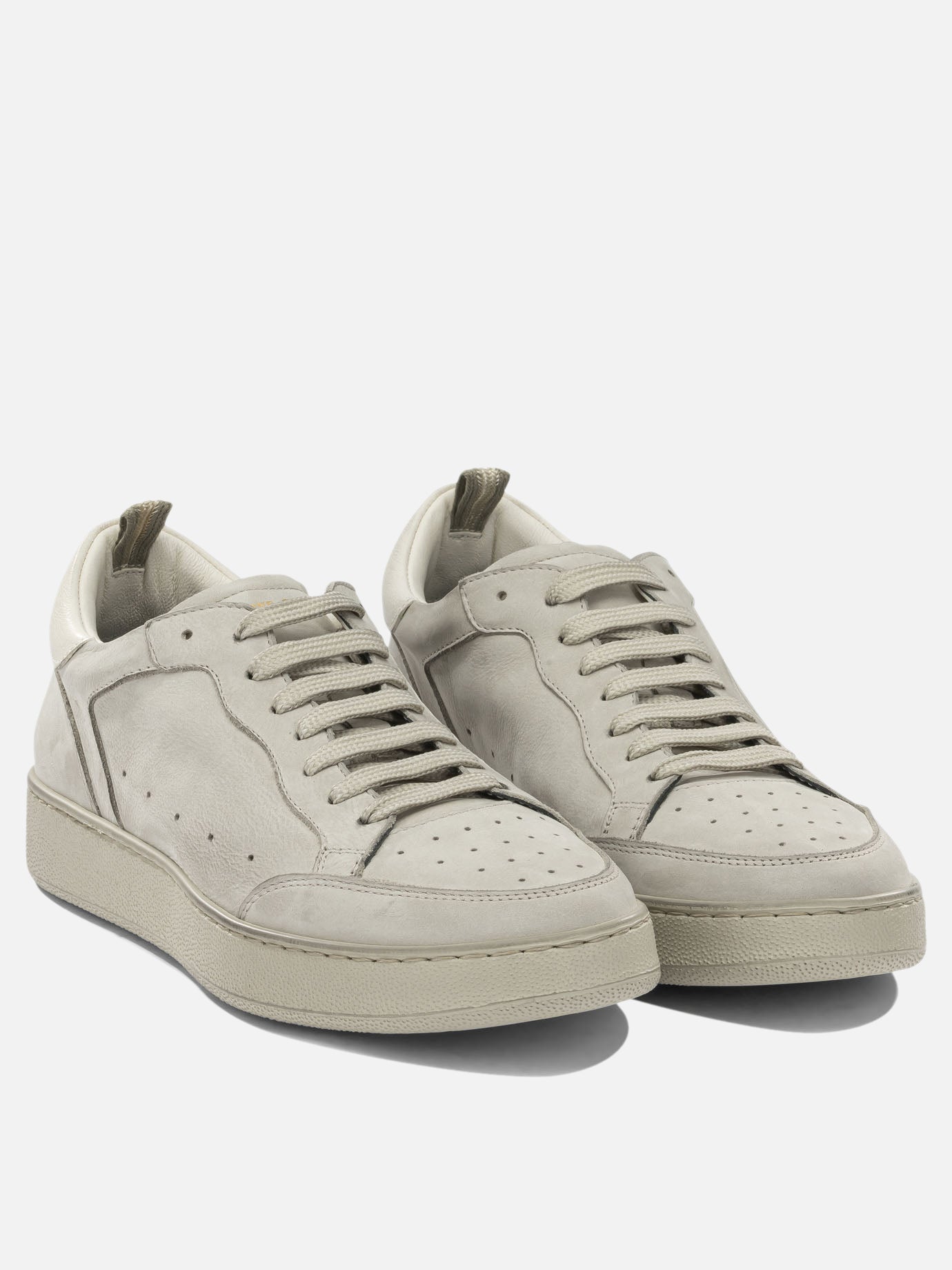 Low top sneakers 100% leather - 100% rubber  Grey - Officine Creative Men | PDP | VIETTI Online Store | Zoom-Modal_2
