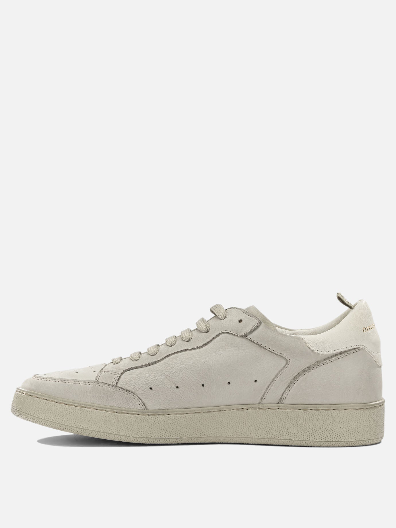 Low top sneakers 100% leather - 100% rubber  Grey - Officine Creative Men | PDP | VIETTI Online Store | thumbnail_3