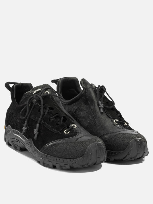Low top sneakers 100% goat leather - 100% rubber  Black - Our Legacy Men | PDP | VIETTI Online Store | 2
