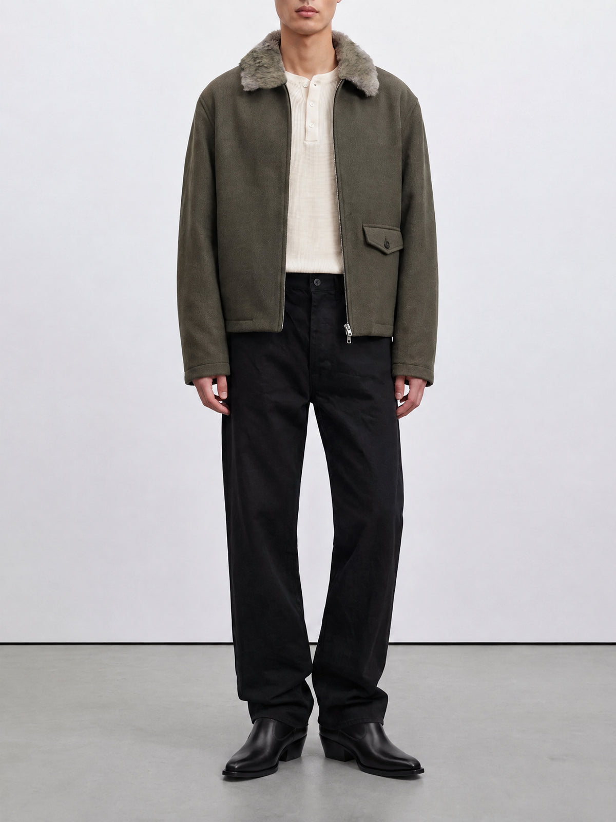 Our Legacy "Evolved" Short Coat Green - VIETTI