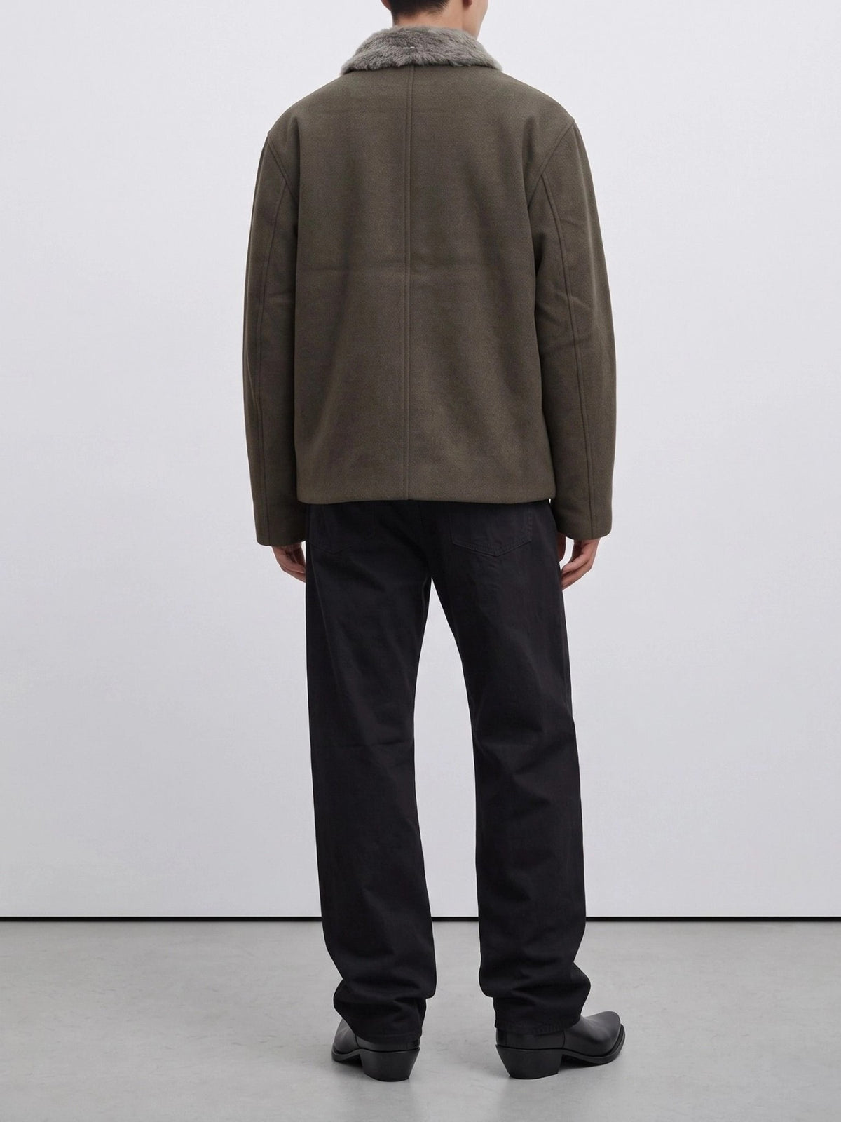 Our Legacy "Evolved" Short Coat Green