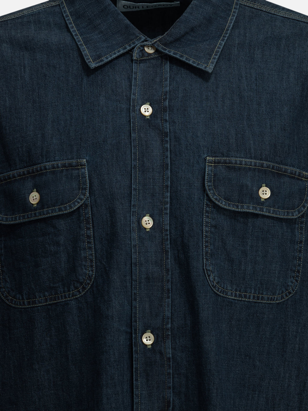 Our Legacy "Tasco" Casual Shirt Blue - VIETTI