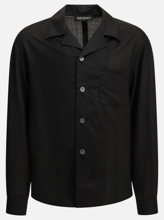 Our Legacy "Private" Casual Shirt Black

