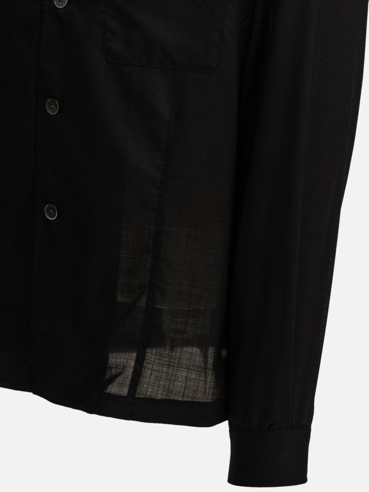 Our Legacy "Private" Casual Shirt Black - VIETTI