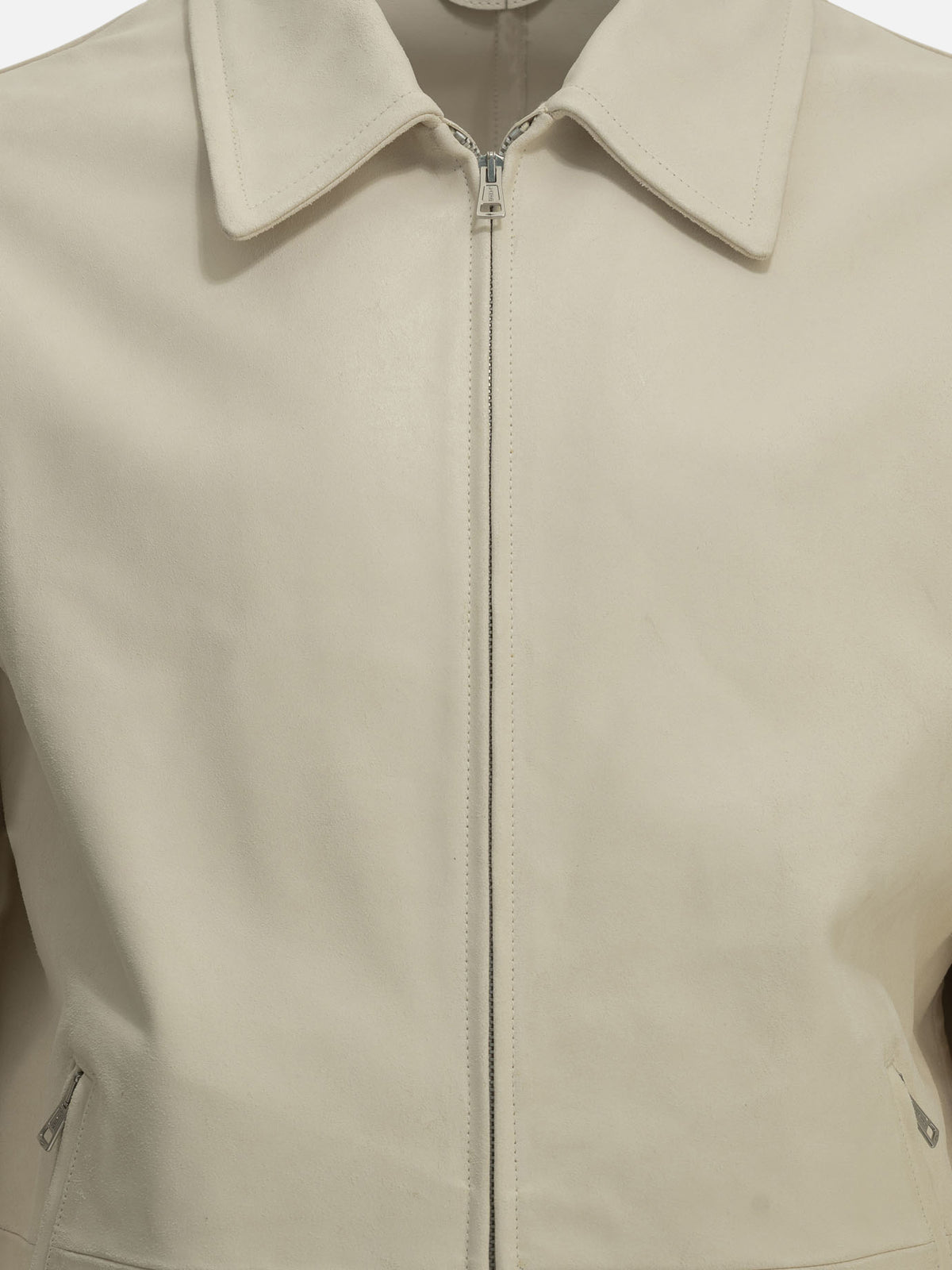 Our Legacy "Rework" Leather Jacket White