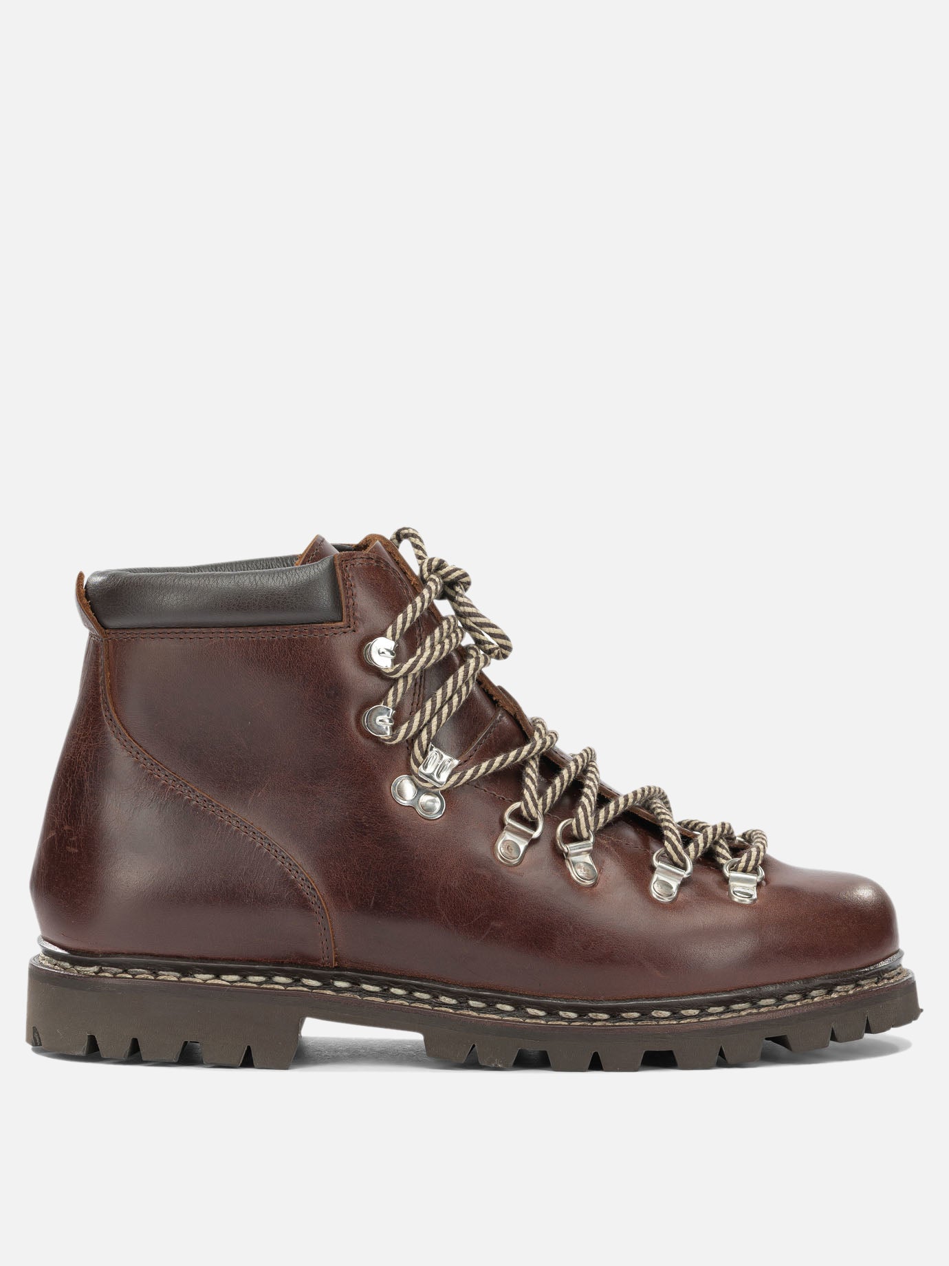 Stivaletti stringati 100% leather - 100% rubber  Marrone - Paraboot Uomo | PDP | VIETTI Online Store | thumbnail