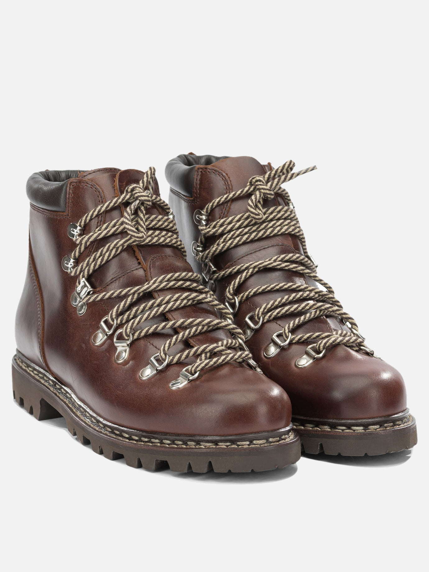 Stivaletti stringati 100% leather - 100% rubber  Marrone - Paraboot Uomo | PDP | VIETTI Online Store | thumbnail_2