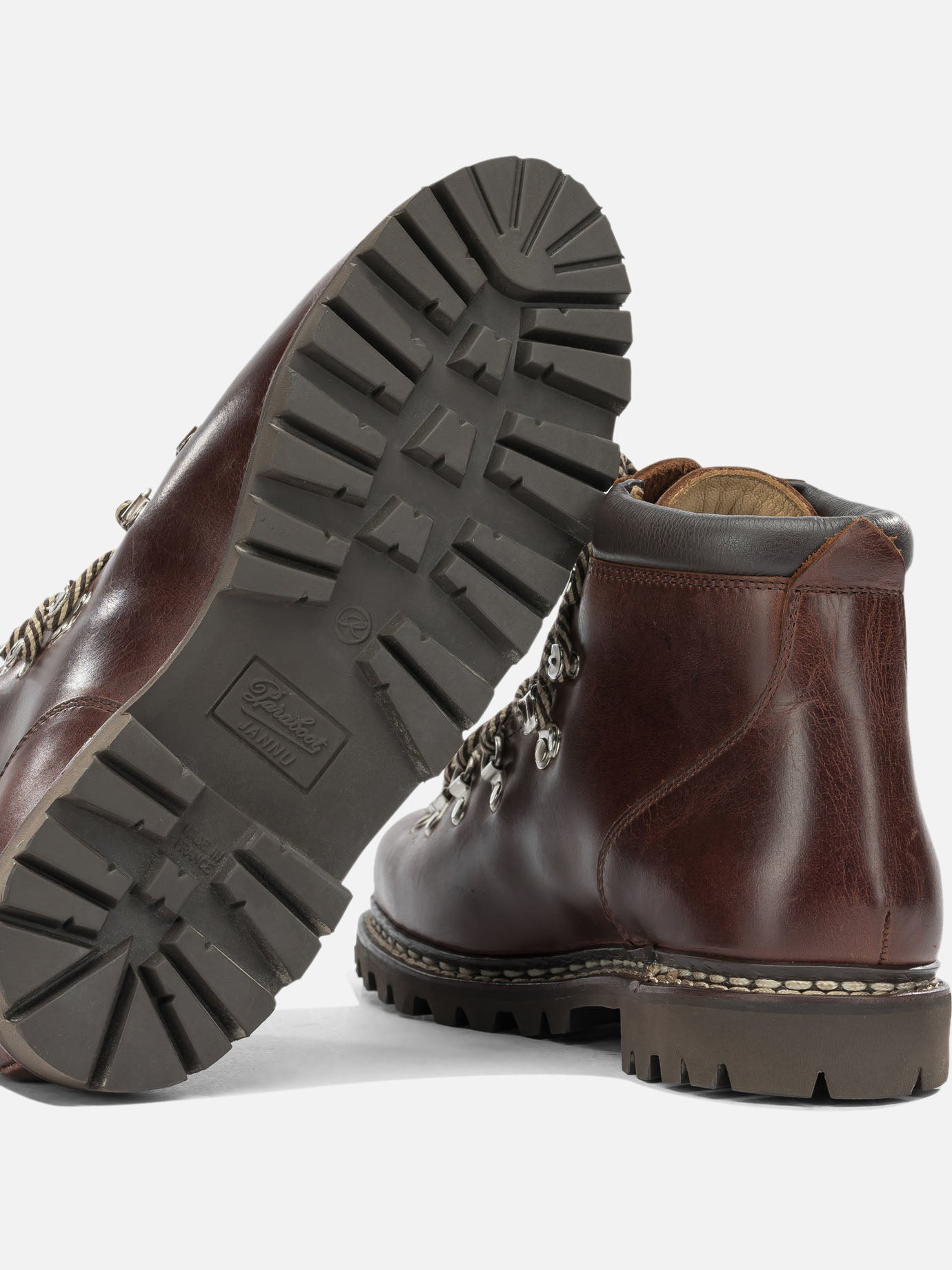 Stivaletti stringati 100% leather - 100% rubber  Marrone - Paraboot Uomo | PDP | VIETTI Online Store | Zoom-Modal_5
