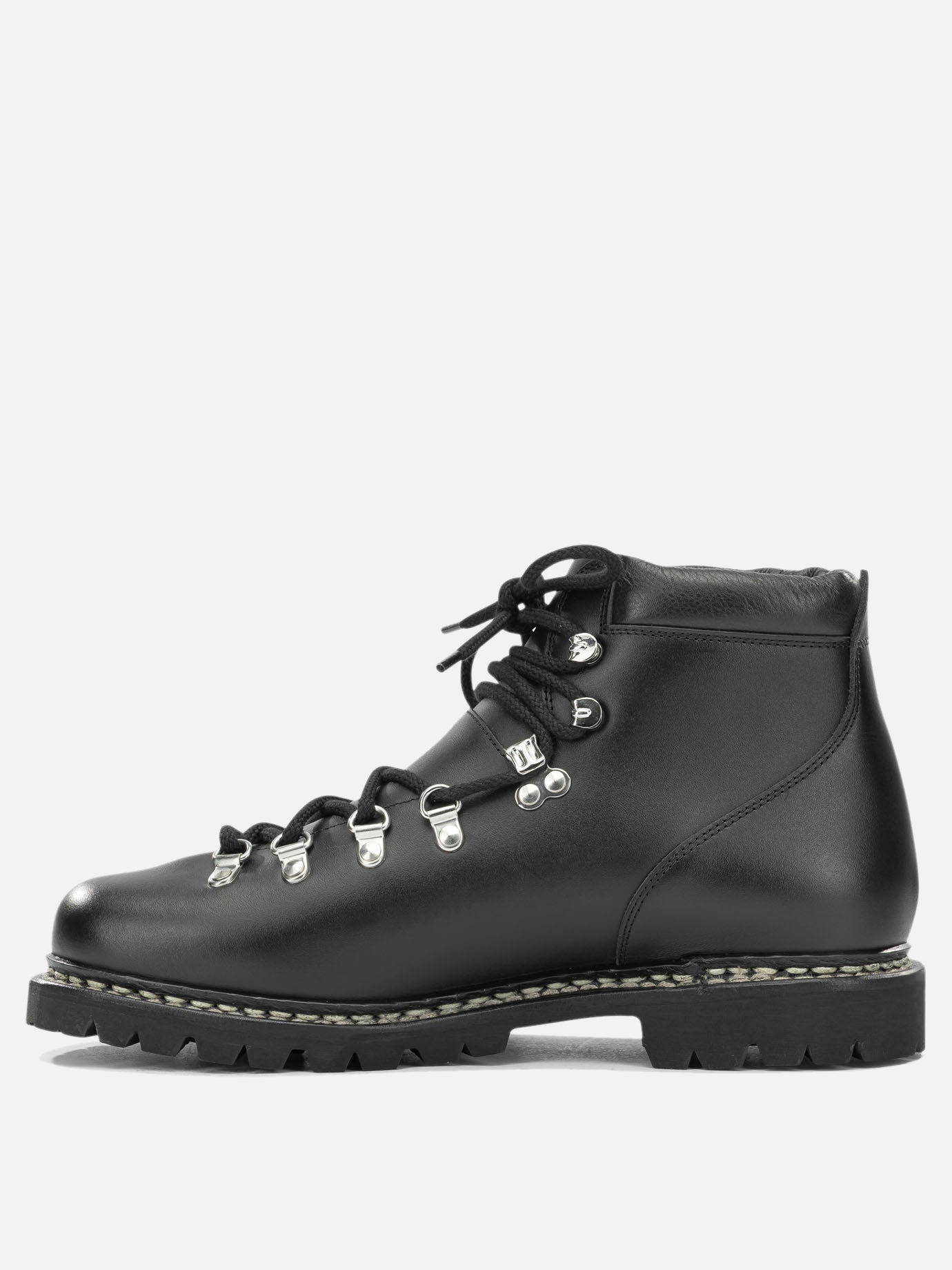Lace-up boots 100% leather - 100% rubber  Black - Paraboot Men | PDP | VIETTI Online Store | Zoom-Modal_3
